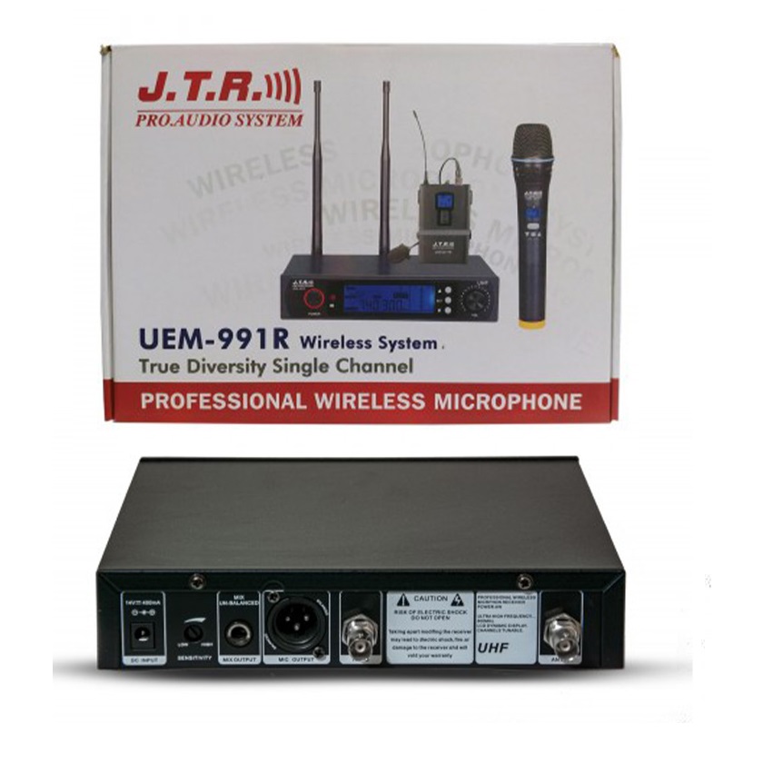 میکروفن بیسیم هدمیک یقه ای JTR UEM 991