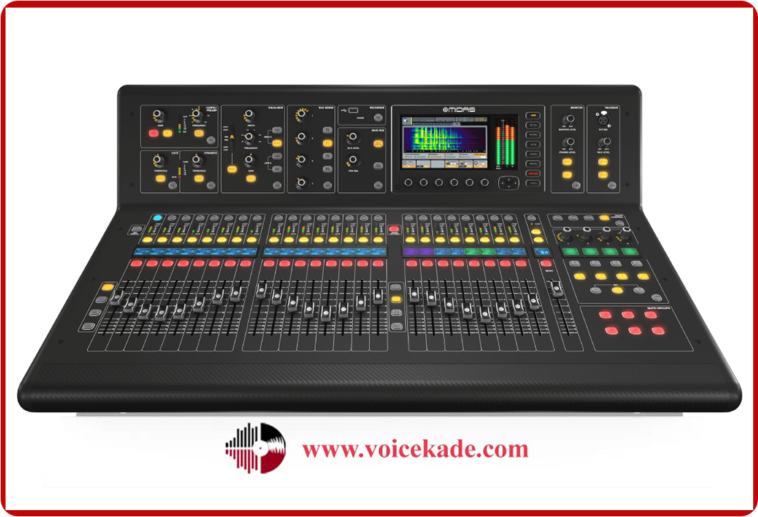 نحوه کار با میکسر دیجیتال مایداس M32 Midas