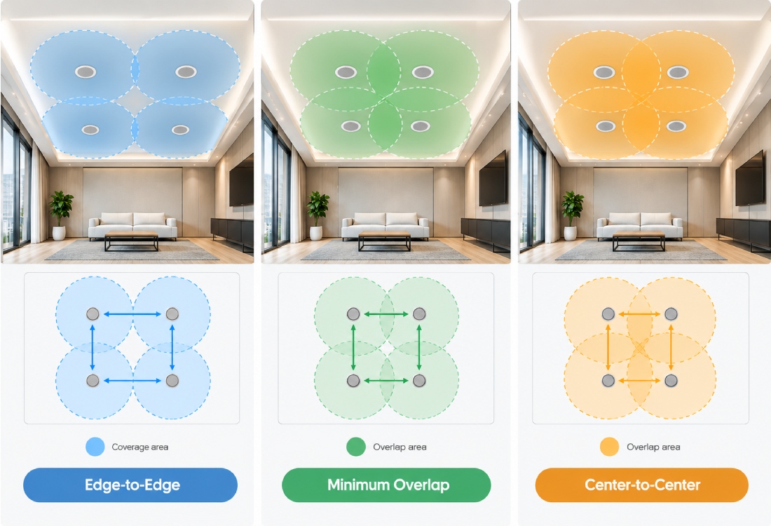 Edge-to-Edge، Minimum Overlap و Center-to-Center چه تفاوتی دارند